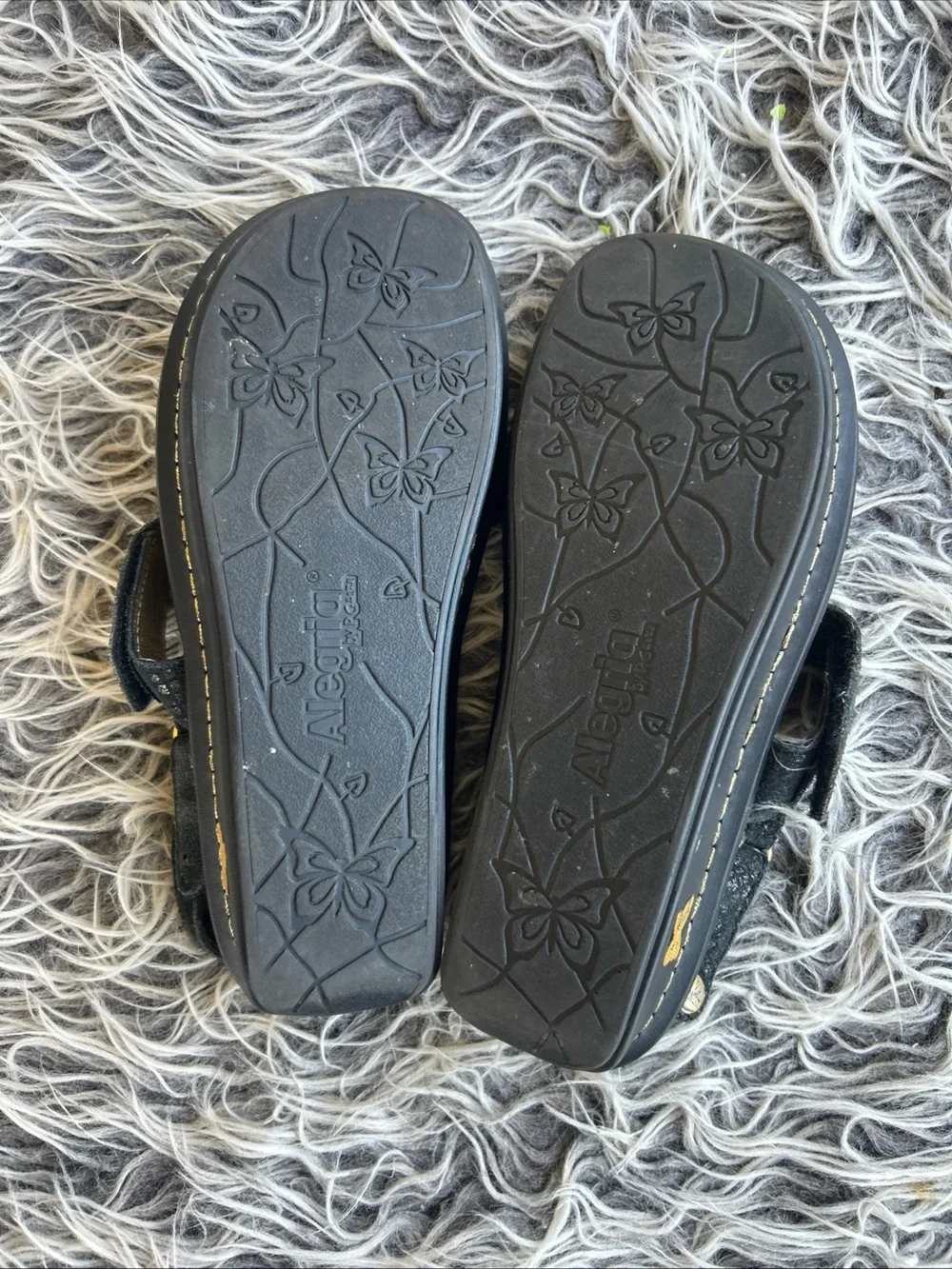 Alegria Leather Sandals with Adj. Straps Verona GEMBOREE 38 US 8 8.5.  Light wea